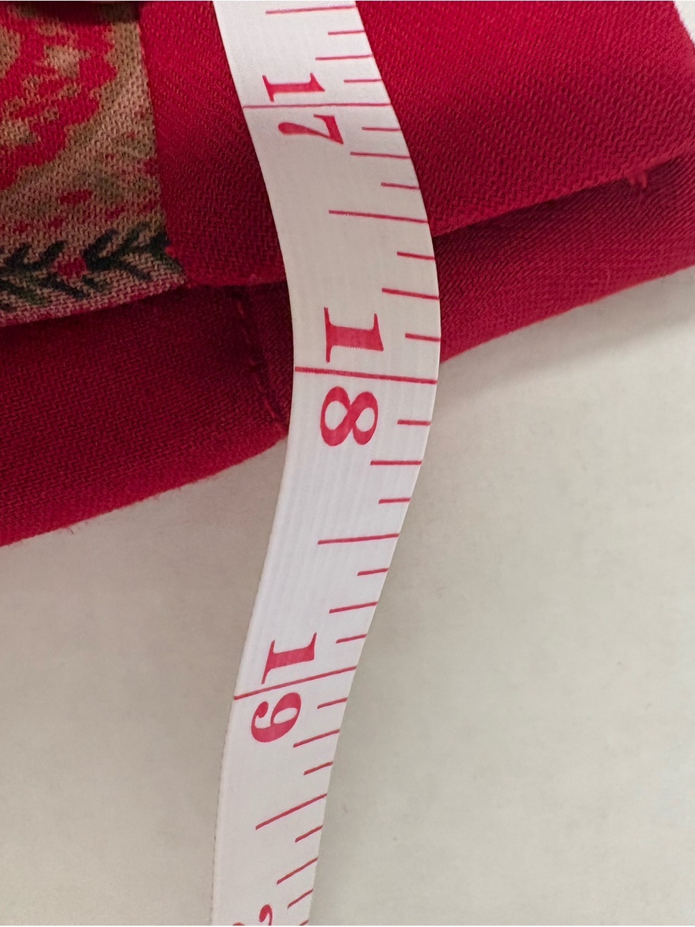 Talbots Red Paisley Maxi Skirt - Picture 5 of 7